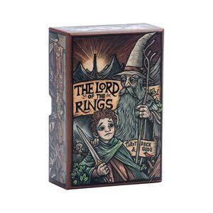 Lord of the Rings Tarot Deck & Guidebook - Hobbit Frodo & More - Fun CCG